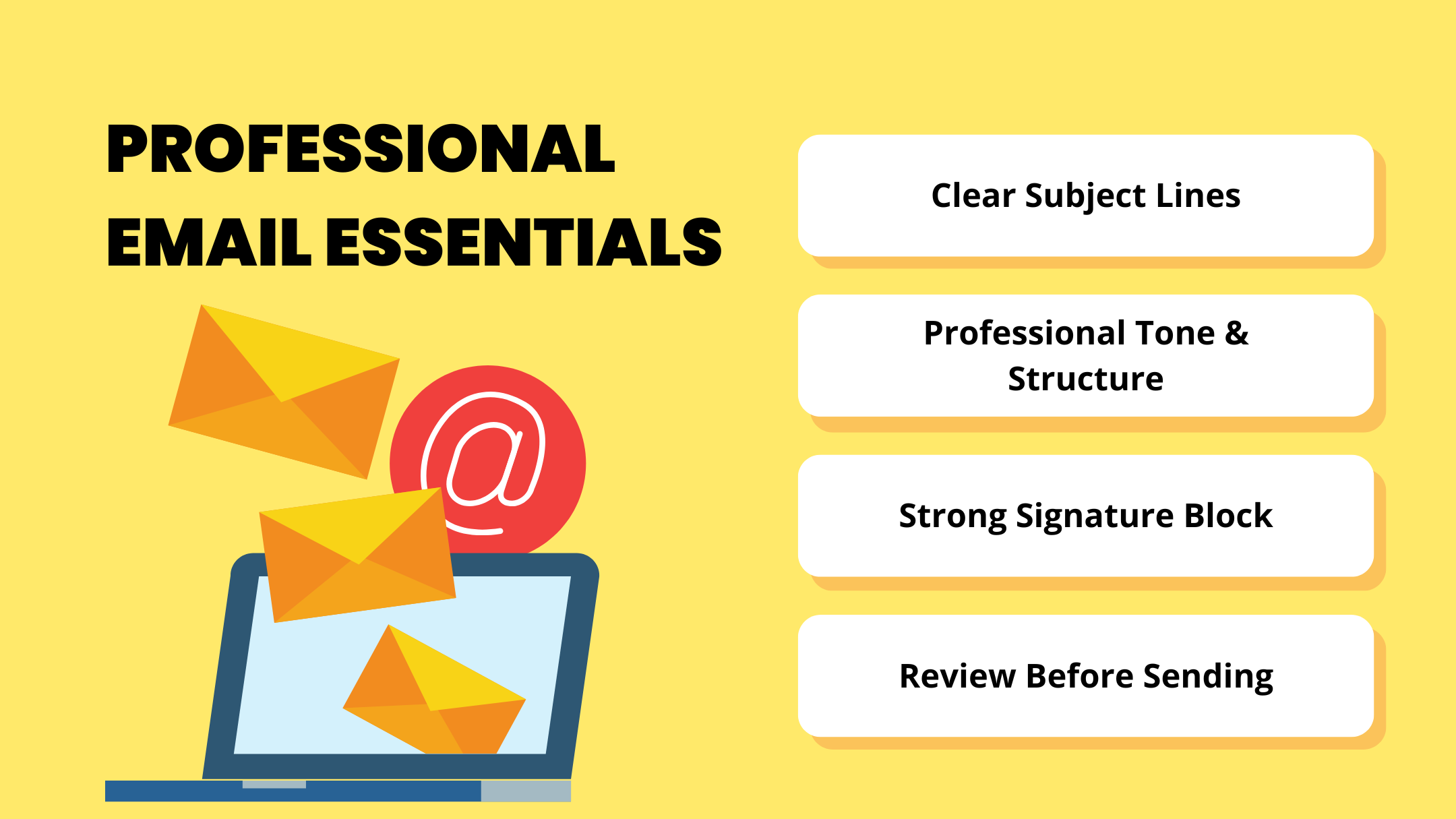 Proper Email Etiquette: Key Elements to Follow