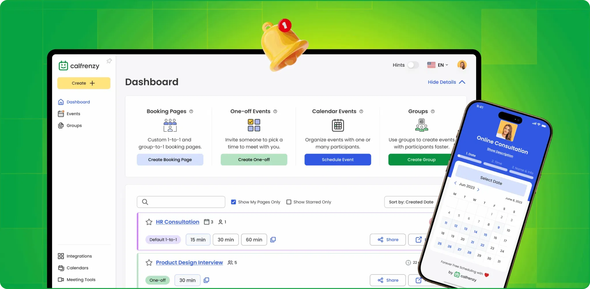 Simplify Scheduling with Calfrenzy