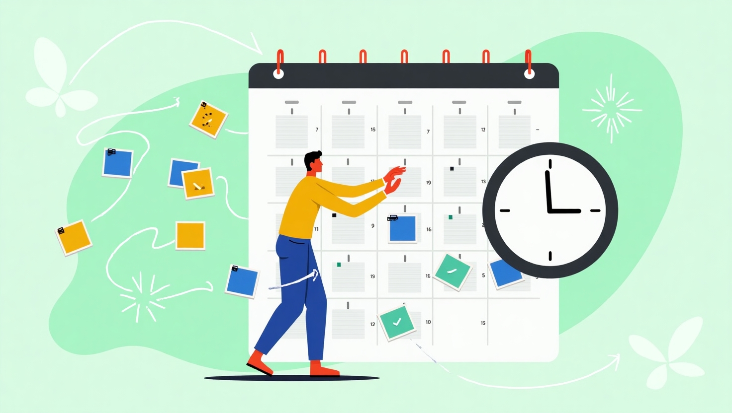 How to Make a Schedule and Actually Stick to It | Calfrenzy Blog