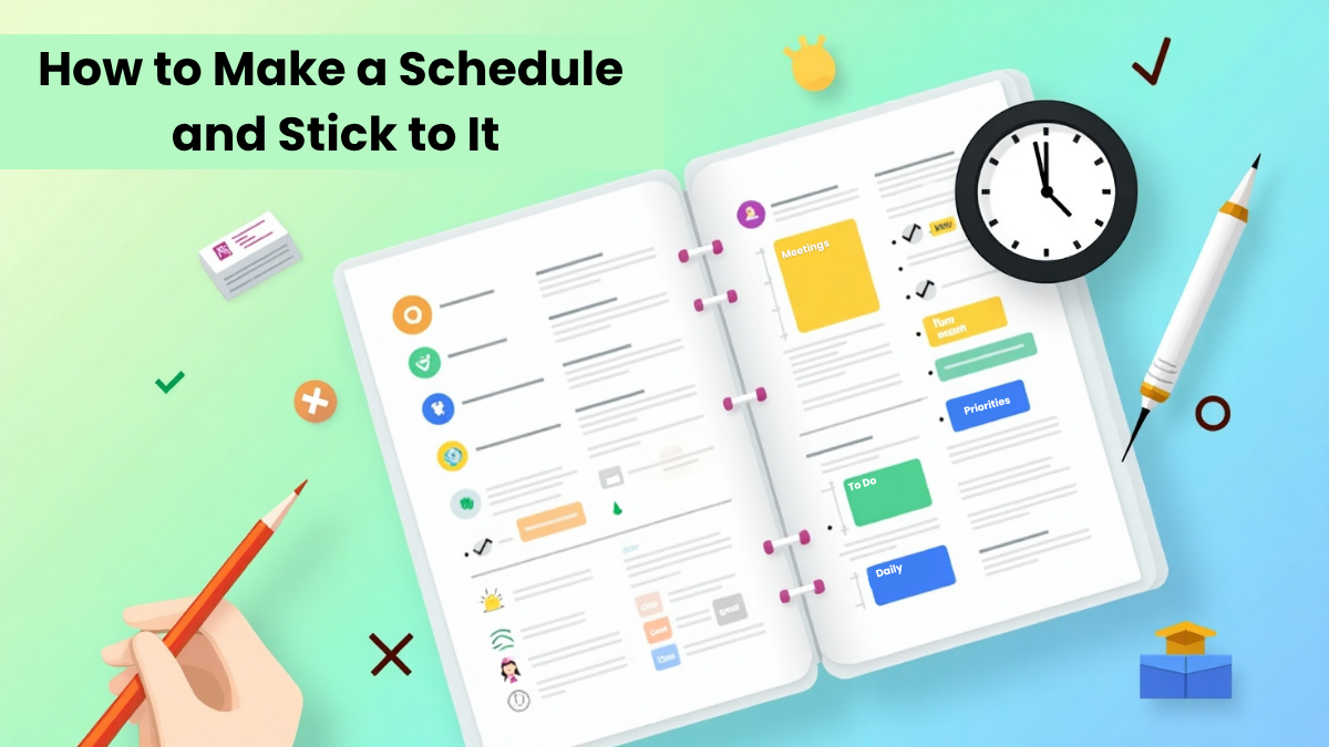 Visual guide titled '5 Steps to Build a Support System at the Workplace' featuring pastel modern design and tips for fostering collaboration and employee support.