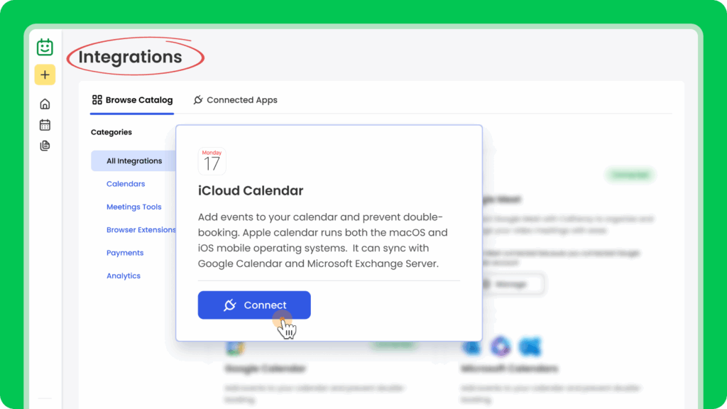 Sync Calfrenzy with Your iCloud Calendar