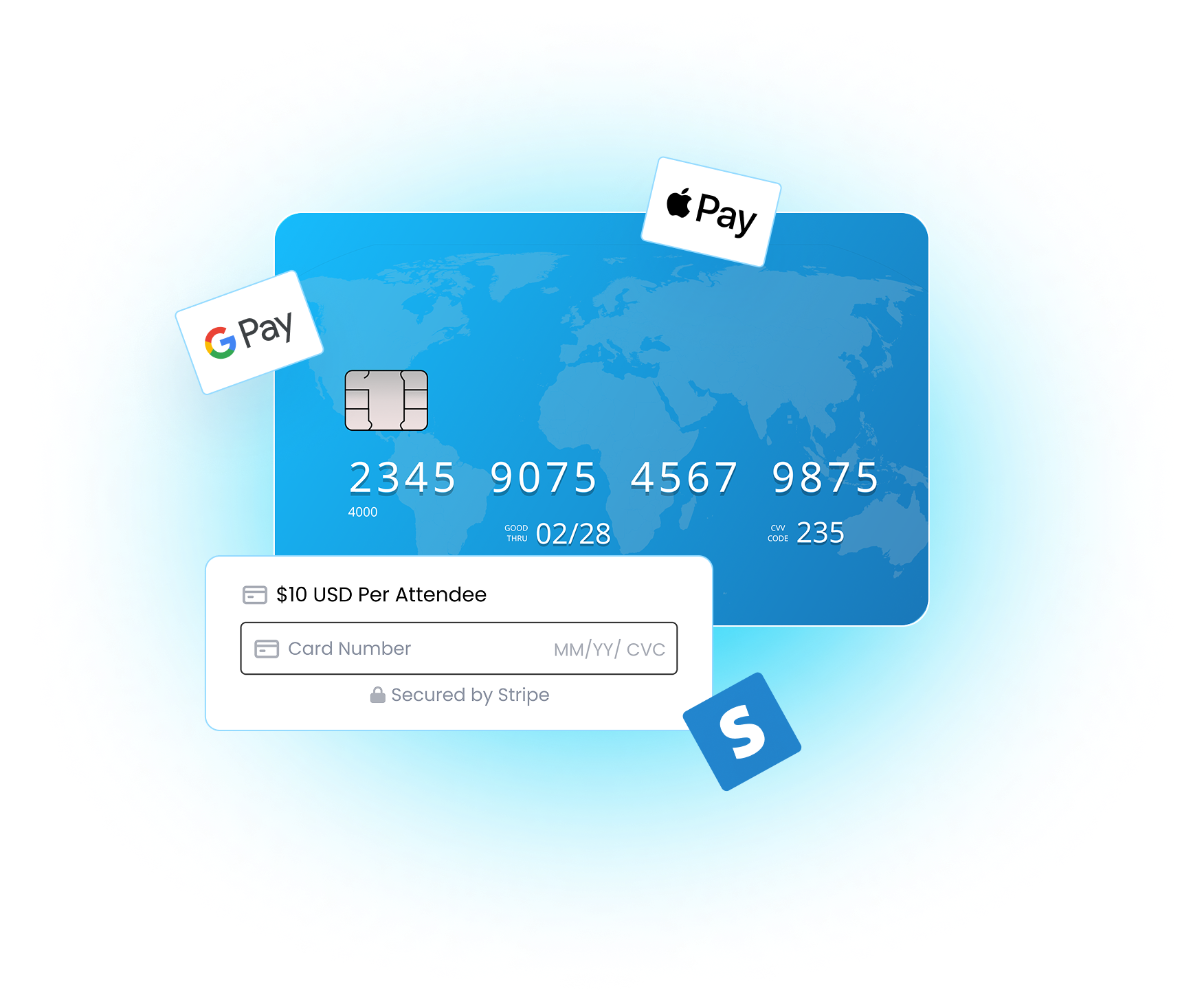 Get paid when clients book online—Calfrenzy supports Google Pay, Apple Pay, and secure card payments.