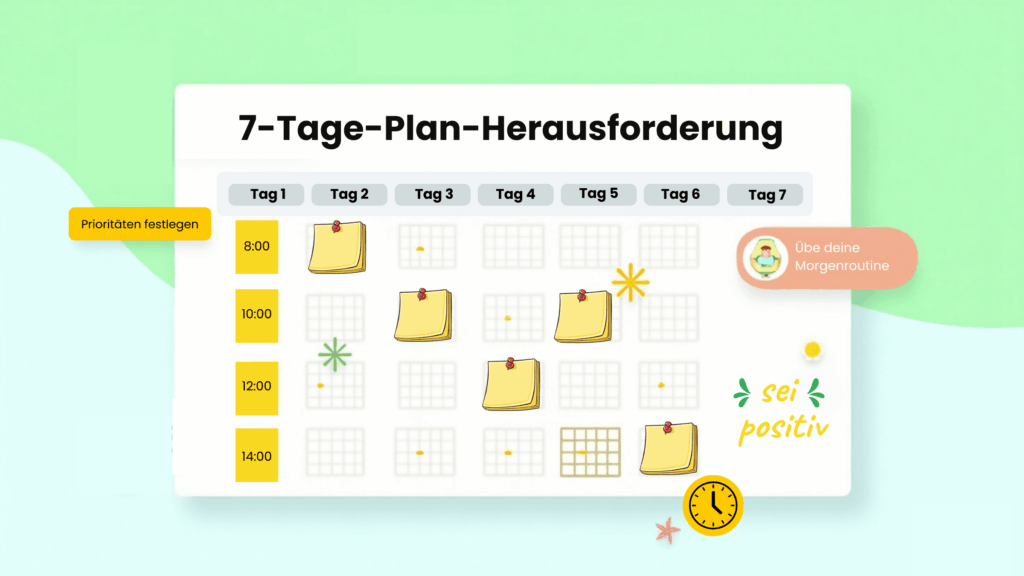 7-Tage-Planungs-Challenge