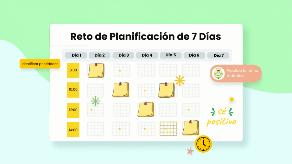 Reto de 7 días de organización