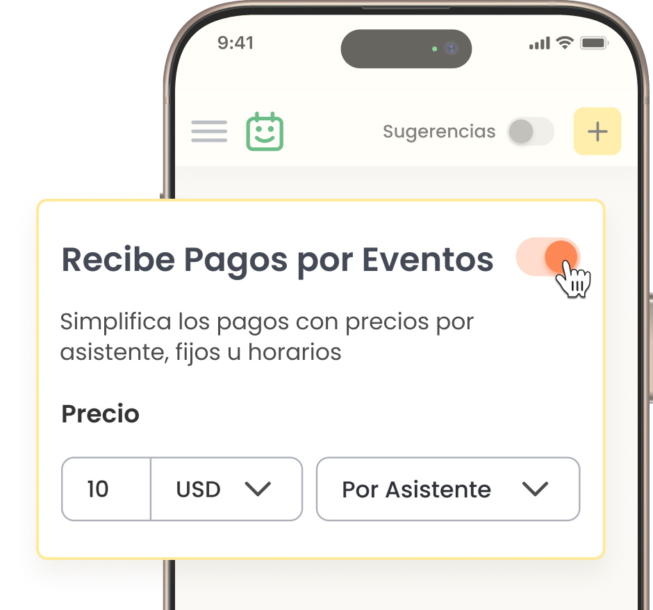 Smartphone mostrando una pantalla de confirmación de reserva con el logotipo de Calfrenzy, destacando la compatibilidad con dispositivos móviles.