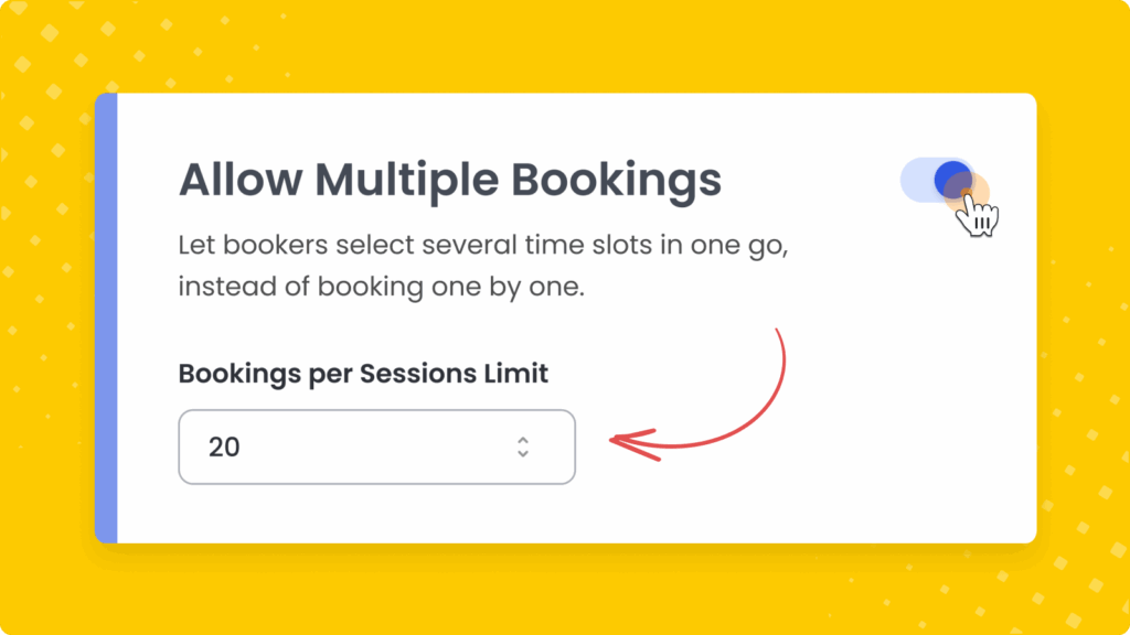Full-screen preview of a Calfrenzy booking page featuring online meeting options, logo upload, and streamlined scheduling interface.